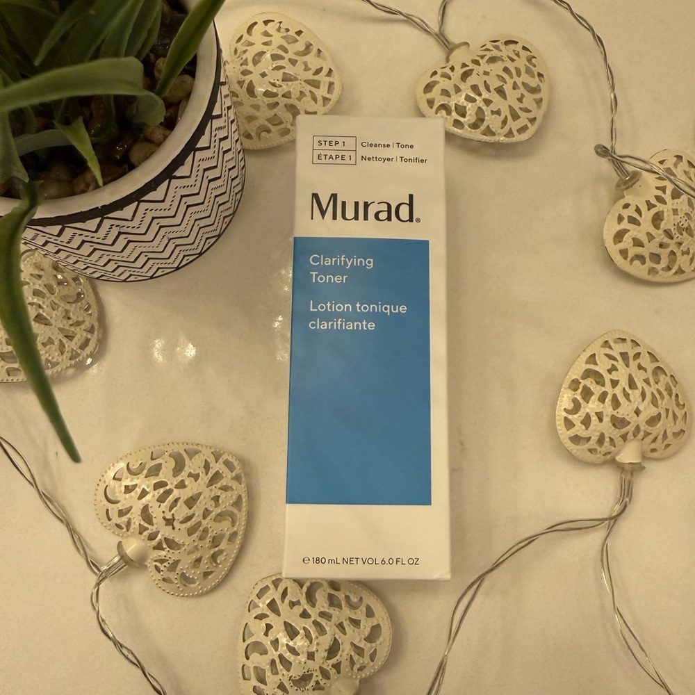 New - Murad Clarifying Toner in‎ White and Blue Box